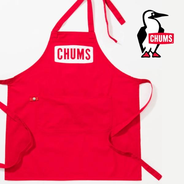 CHUMS（チャムス） エプロン おしゃれ CH09-1089 ボートロゴエプロン