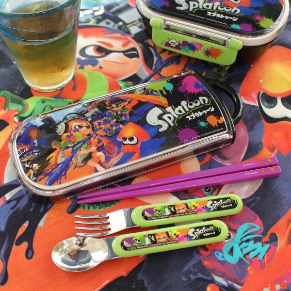 スプラトゥーン Splatoon スライド式ハシ箱トリオセット おしゃれ かわいい キッチン お弁当 はし箸フォークスプーン 日本製 入園入学 ギフトプレゼント Buyee Buyee 日本の通販商品 オークションの代理入札 代理購入