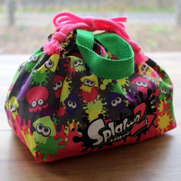 スプラトゥーン2 ランチ巾着 バッグ 入学入園 おしゃれ かわいい ランチボックス お弁当箱袋 日本製 ギフトプレゼント Buyee Buyee บร การต วกลางจากญ ป น ซ อจากประเทศญ ป น