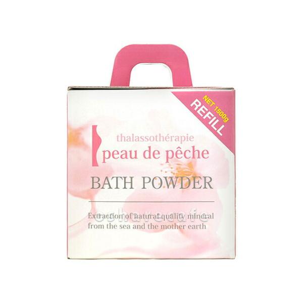 桃の肌ボードぺシェバスパウダー1500g (詰め替え) 入浴用化粧品 桃の肌 ポードペシェ バスパウダー 詰替1500g[入浴用化粧品 入浴