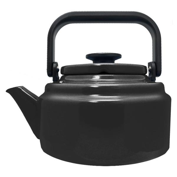 [楽天ランキング1位]野田琺瑯 アムケトル AM-20K BK(ブラック)2.0L[送料無料]