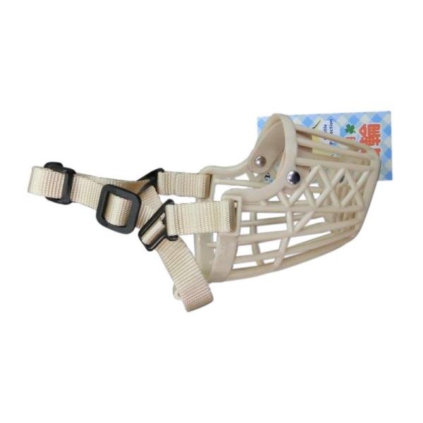 噛み癖や吠え癖、拾い食いのある愛犬用口輪です。