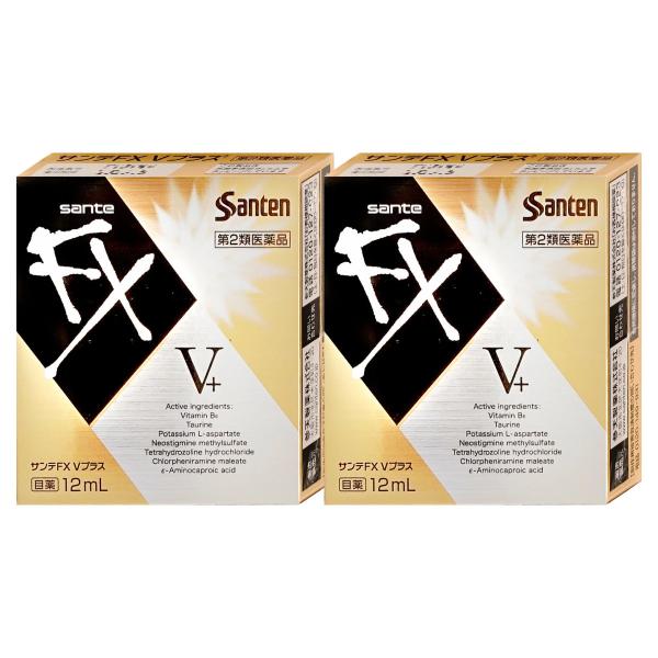 第2類医薬品][セット] サンテFXVプラス 12ml×2個(セルフメディ