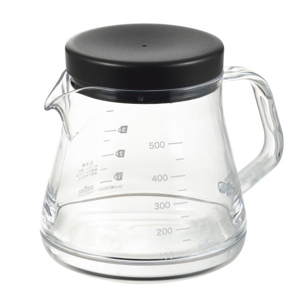 コーヒーサーバーストロン 500ガラスのように透明なのに割れない！丈夫なコーヒーサーバーができました。食器洗い乾燥機対応。