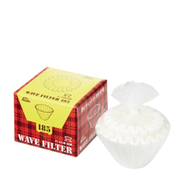 カリタ Kalita #22210 KWF-185 ウェーブ型フィルター2〜4人用 50p[送料無料]