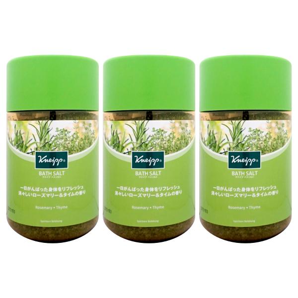 クナイプ バスソルト ローズマリー＆タイムの香り 850g 3個セット KNEIPP（クナイプ） [セット]クナイプ バスソルト 850g ローズマリー