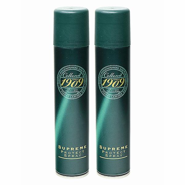 1909シュプリームプロテクトスプレー1909 SUPREME PROTECT SPRAY1風合い守る、栄養・防水スプレーフッ化炭素樹脂と皮革への浸透性が高いシーダーウッドオイルをブレンドした防水スプレーです。フッ化炭素樹脂とシーダーウッド...