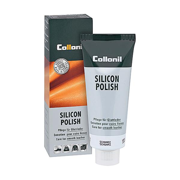 シリコンポリッシュSILICON POLISHクリーニングと保革スムースレザー製品の汚れを落とし、皮革を引き締めます。シリコン配合により、皮革に光沢を与え保護します。これ一本でオールインワン。※目立たないところでテストしてからご使用してください。
