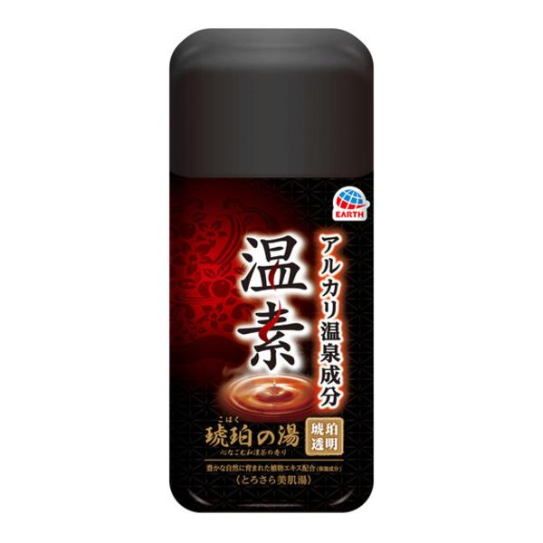 アース製薬　温素　琥珀の湯8本と白華の湯6本と澄明の湯6本 温泡 ONPO アース製薬 温素 琥珀の湯 600g[医薬部外品][送料無料