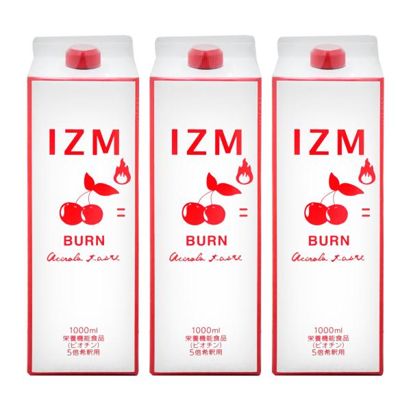 IZM 酵素ドリンク BURN ACEROLA アセロラ 8本セット IZM BURN ACEROLA TASTE | T-CONCEPTION
