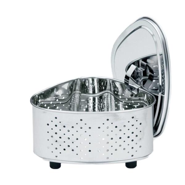 蓋付きなので生ゴミの嫌な臭いを軽減できます。ご使用の際、蓋は本体に引っ掛けられます。