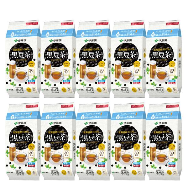黒豆茶 ティーバッグ 10袋入りX10個セット Amazon | 大和本舗 黒豆茶 ティーパック10g×10包入り【10袋に1袋