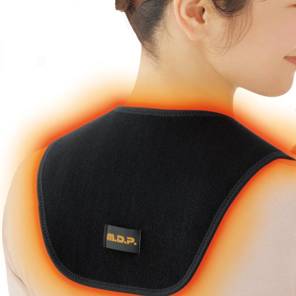 ■吸湿発熱×蓄熱保温のダブルパワーで温かサポート■温感のツボ「大椎」「風門」を温めます■どこでも留まる特殊素材だからサイズ調節自由自在■襟ぐりを詰めても広げても使えるからおしゃれの邪魔をしない■電源不要でカイロも使わず温かい■薄型設計だから...