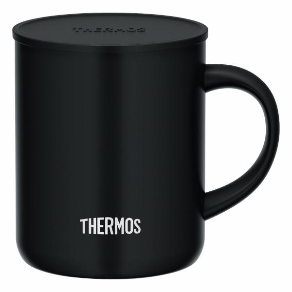 他サイト： THERMOS サーモス 真空断熱マグカップ 350ml JDG-352C SMB スモークブラック[蓋付きマグカップ][送料無料]の商品画像
