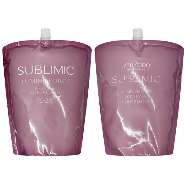 SUBLIMIC [セット]資生堂 サブリミック ルミノフォース シャンプー 詰