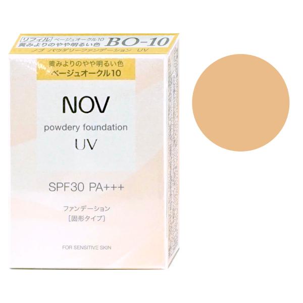 NOV（ノブ） ノエビア パウダリーファンデーションUV リフィル 12g #BO