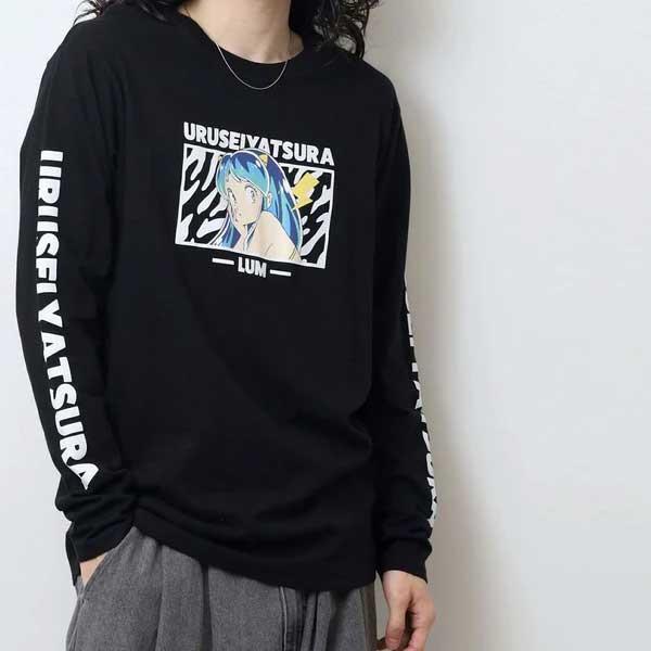 うる星やつら Tシャツ ロンT 長袖 トップス ラムちゃん 漫画 アニメ