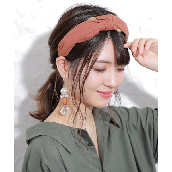 カシラ　ヘアバンド　カチューシャ　ベアアクセサリー　異素材 カシラ ヘアバンド カチューシャ ベアアクセサリー 異素材