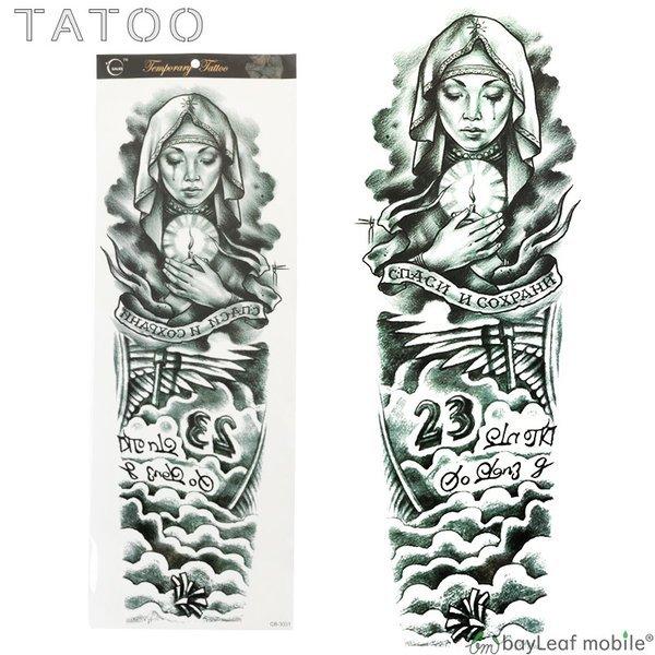 タトゥーシール タトゥー シール ペイント 3d 聖母 マリア 防水 ボディシール Tatoo 入れ墨 刺青 転写 防水 Qb 3031 Tatoo Qb 3031 卸販売のビットレイン ヤフー店 通販 Yahoo ショッピング