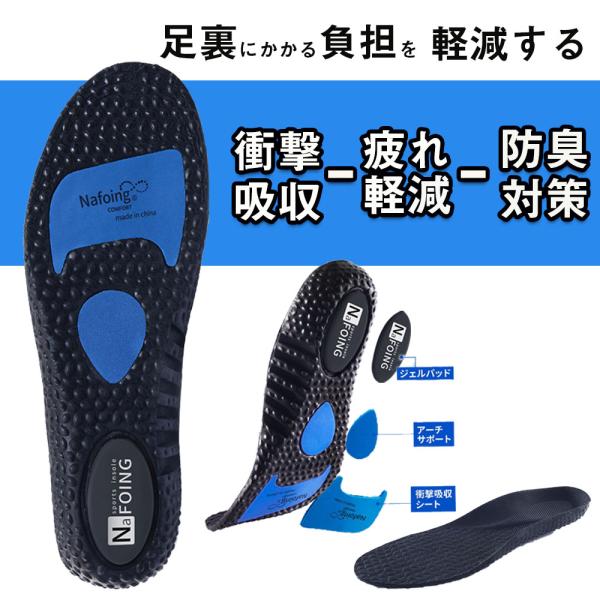 仕事用 インソール 衝撃吸収 中敷き 立ち仕事 アーチサポート XL Amazon.co.jp: インソール【アーチサポート】スポーツ滑り止め