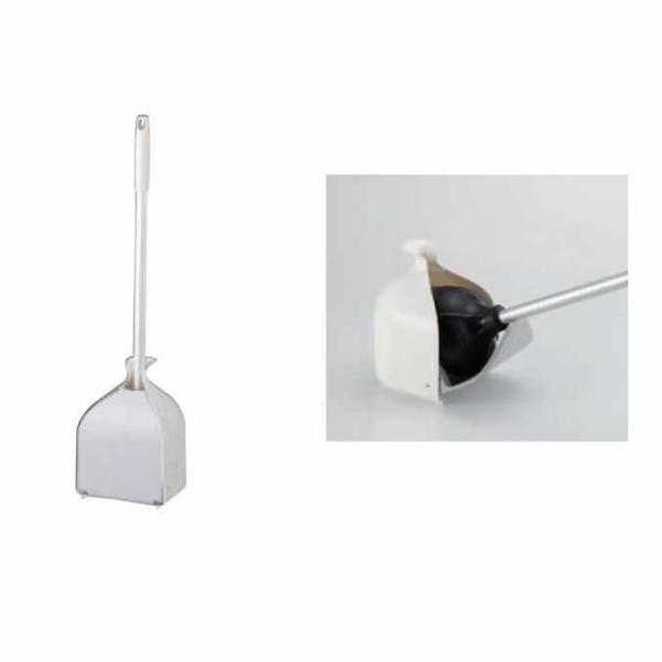 山崎産業 コンドル ラバーカップ洋式AL （カバーケース付）ケース付で収納に困らない洋式便器用ラバーカップ。■材質ケース：PP、グリップ：PEハンドル（柄）：アルミ合金プランジャー：合成ゴム■サイズ奥行160mm×幅160mm×高さ620m...