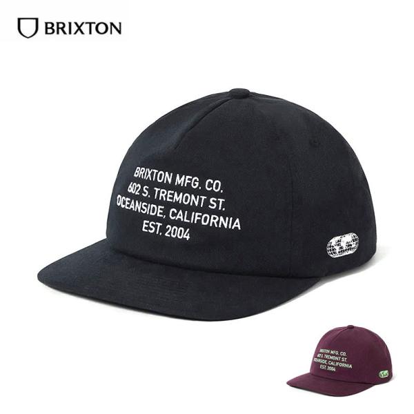 BRIXTON (ブリクストン) Union II NetPlus Snapback キャップ メンズ ブランド スナップバック ストリート スケートボード おしゃれ