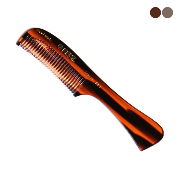 KENT ケント コーム メンズ 粗め 高級 櫛 くし クシ バーバー 美容師 おしゃれ スタイリング ハンドメイド 14T/14TG COMB