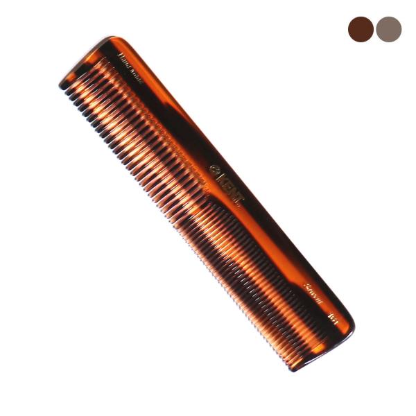 KENT ケント コーム メンズ 高級 櫛 くし クシ 両歯 バーバー 美容師 おしゃれ スタイリング ハンドメイド 16T/16TG COMB