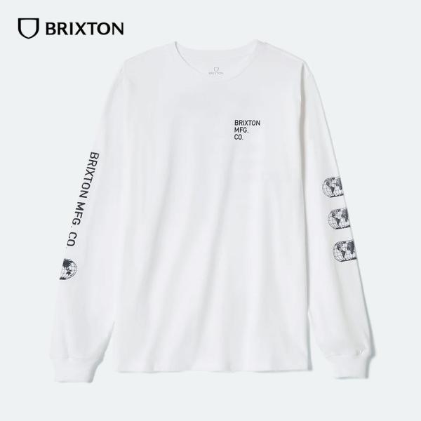 BRIXTON ブリクストン UNION LONG SLEEVE STANDARD TEE ロン t ロンT メンズ ストリート ブランド 袖プリント ロゴ バックプリント 長袖 tシャツ おしゃれ