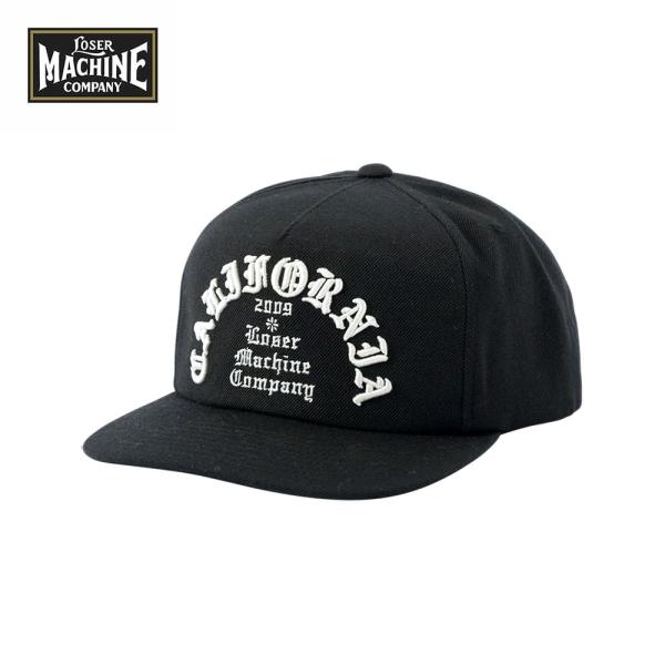 Loser Machine ルーザーマシーン FANATIC SNAPBACK HAT loser machine cap キャップ ストリート ブランド ロゴ ワッペン スナップバック 帽子 メンズ コットン