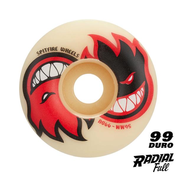 Spitfire スピットファイアスケボーウィール　ラディアルフル56mm99a oss_21110290