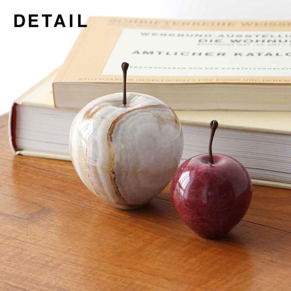 DETAIL (ディテール) Marble Apple Small マーブル アップル ペーパーウェイト りんご オブジェ 大理石 置物 おしゃれ 壁 小物 テーブル 玄関 雑貨