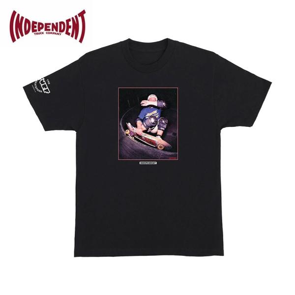 INDEPENDENT (インディペンデント) Dressen Turf Park T-Shirt Tシャツ スケボー t シャツ ブランド メンズ 半袖 綿100 乾燥機対応 6オンス ストリート