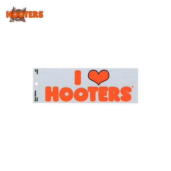 HOOTERS (フーターズ) Reflective Sticker ステッカー 反射 車 リフレクター シール アメリカ 雑貨