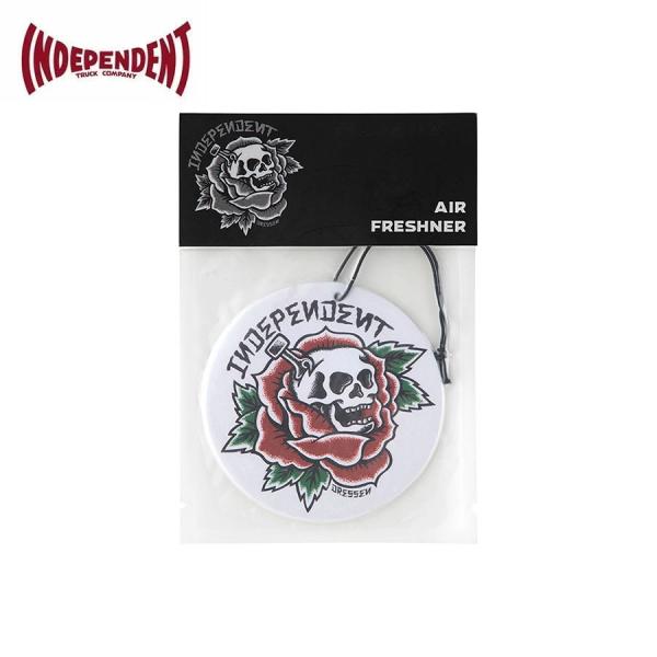INDEPENDENT インディペンデント Dressen Skull Rose Air Freshener エアフレッシュナー 車 アメリカ 芳香剤 吊り下げ ペーパー おしゃれ 玄関