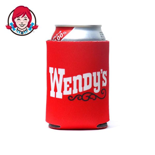 Wendy's (ウェンディーズ) クージー ウェンディーズ 缶 ホルダー クージー 缶クーラー ビール 350ml 缶ホルダー