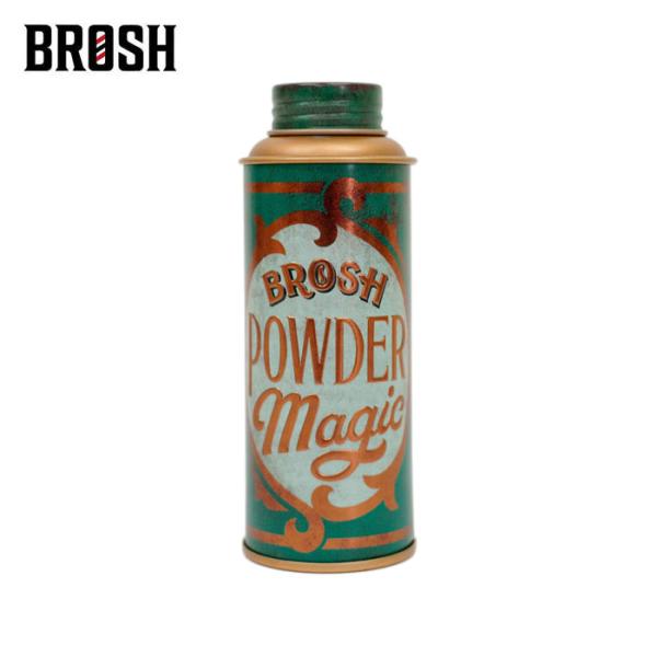 BROSH ブロッシュ POWDER MAGIC 20g パウダー ワックス 整髪料 メンズ ポマード ボリュームアップ スタイリング剤 軟毛 細毛