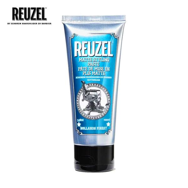 REUZEL (ルーゾー) MATTE STYLING PASTE 100ml ポマード ヘアペースト スタイリング剤 水性 マット 整髪料 男性用 バーバー