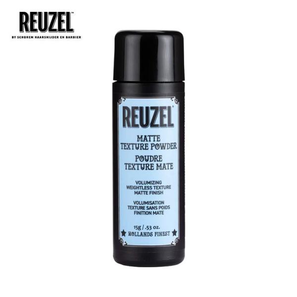 REUZEL ルーゾー MATTE TEXTURE POWDER 15g ヘアパウダー ボリュームアップ スタイリング ワックス マット 整髪料 男性用 バーバー