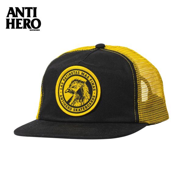 ANTIHERO SKATEBOARDS キャップ アンタイヒーロー 黒 CAP BASIC