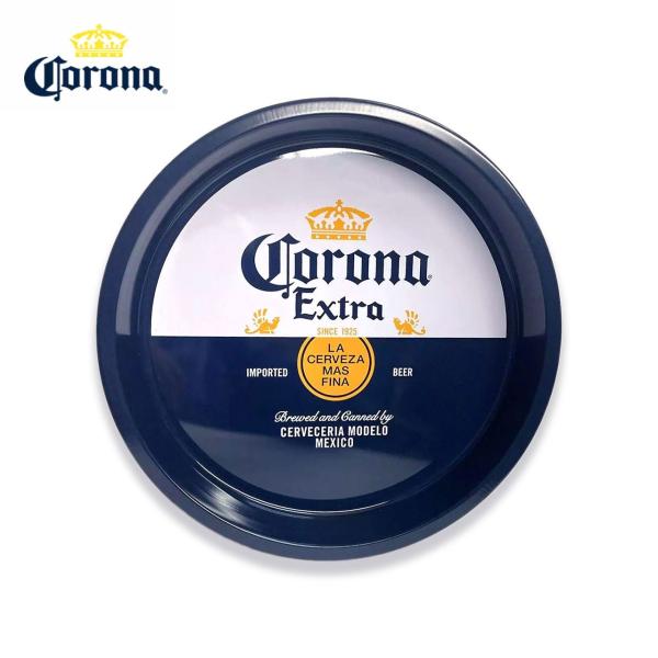 Corona Extra (コロナ・エキストラ) サービングトレイ サービングプレート ビール グッズ アメリカン 小物入れ 雑貨 インテリア おしゃれ お盆 プレート 皿
