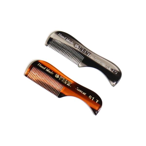 ケント 髭 コーム ヒゲ 櫛 ビアードコーム メンズ おしゃれ ギフト KENT 81T/81TG Beard and Moustache Comb