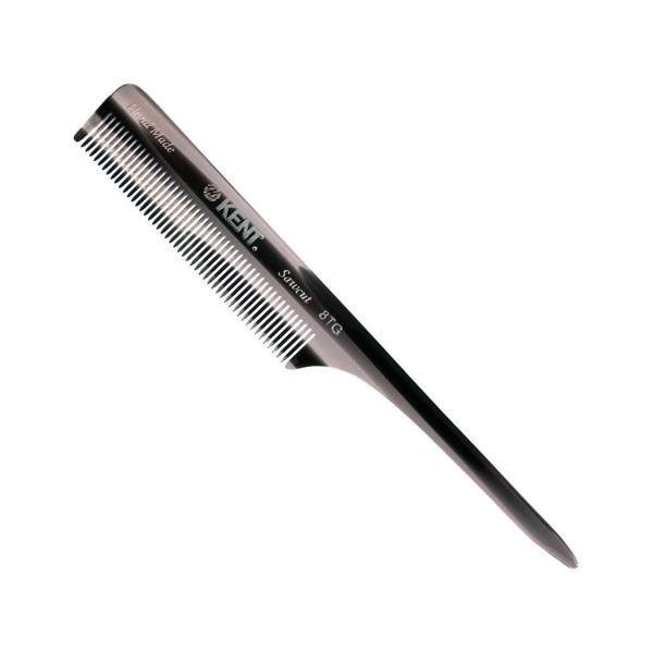 ケント ヘアコーム 櫛 リング レディース 女性 美容師 普通歯 高級 ブランド ギフト KENT 8TG Tail Comb Fine Hair