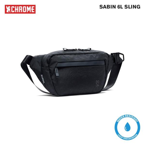 CHROME (クローム) SABIN 6L SLING スリングバッグ メンズ レディース 斜めがけ ボディー 丈夫 ナイロン ウエスト おしゃれ ペットボトル ミニマリスト