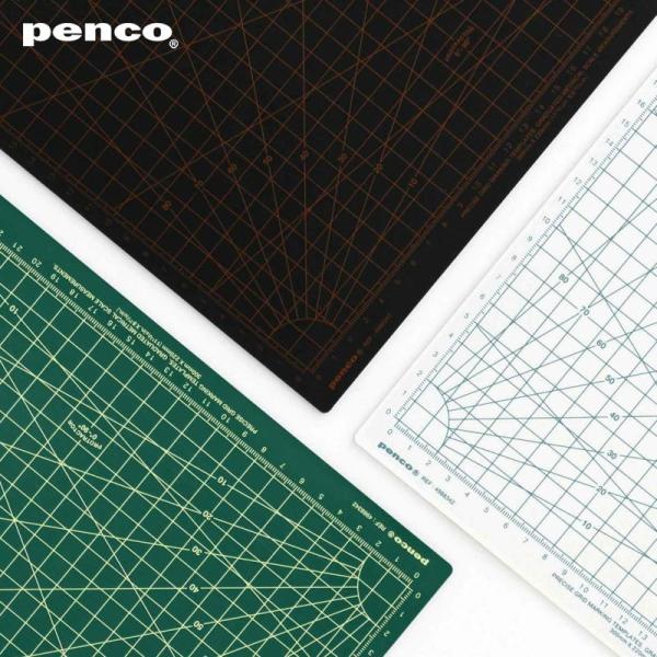 penco (ペンコ) オペレーティングマット A4 カッティングマット マウスパッド 白 ホワイト ハード ブランド 便利 おしゃれ 文房具 ステーショナリー