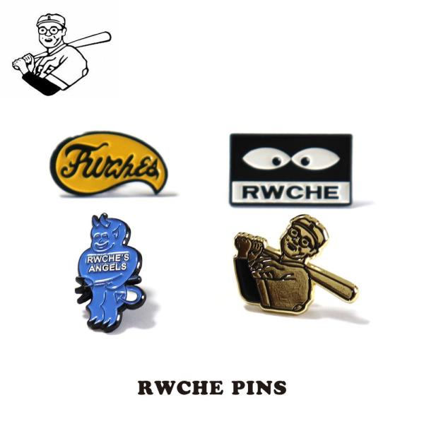 RWCHE ローチ RWCHE PINS ロウチ ピンズ ピンバッジ ピンバッチ メンズ ブランド おしゃれ