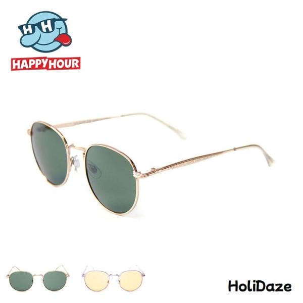 Happy Hour ハッピーアワー Wolf Pup Night Riders Happy hour サングラス ウェリントン メンズ レディース UVカット ブランド 黒 おしゃれ 軽量 スケボー