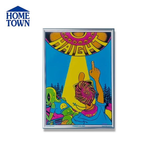 HOMETOWN ホームタウン SUMMER OF LOVE / B2 POSTER グラフィック アート ポスター おしゃれ リビング インテリア オシャレ 玄関 プリント 515mm 728mm 宇宙人