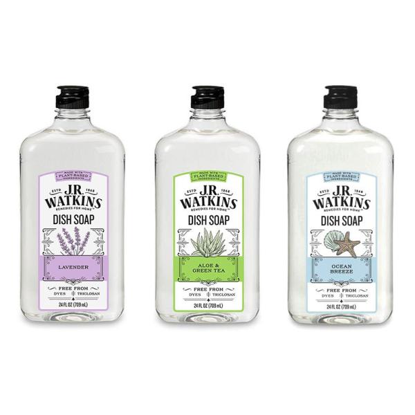ジェイアールワトキンス ディッシュソープ 台所洗剤 J.R. Watkins DISH SOAP 709ml  台所用洗剤 食器用洗剤 おしゃれ ギフト