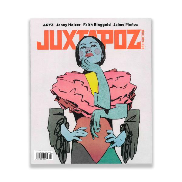 Juxtapoz Magazine ジャクスタポーズ 雑誌 アート カルチャー マガジン Summer 2022 222号